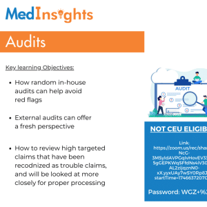 Audits Webinar