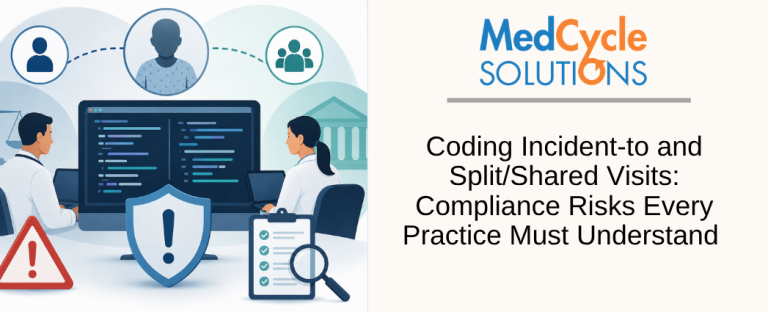 Coding Incident-to and Split/Shared Visits: Compliance Risks Every Practice Must Understand